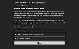 Grand Academy II: Attack of the Sequel