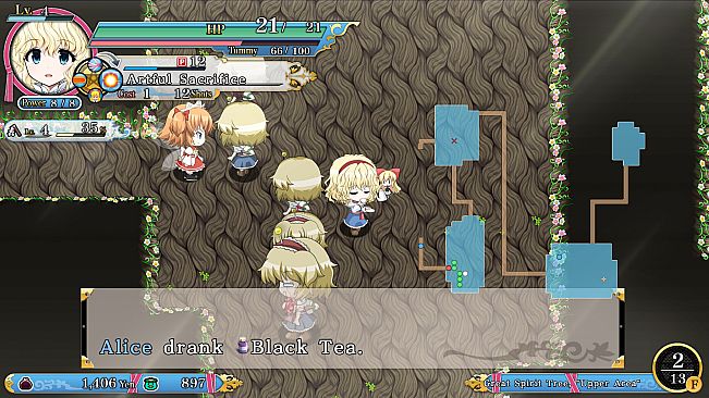 Player character "Alice Margatroid" (Touhou Genso Wanderer -Reloaded-)