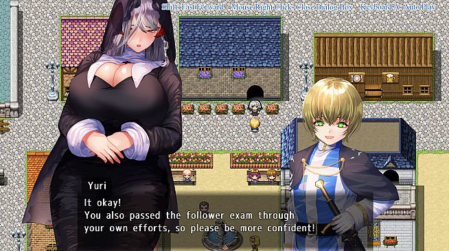 The paladin & The succubi servant