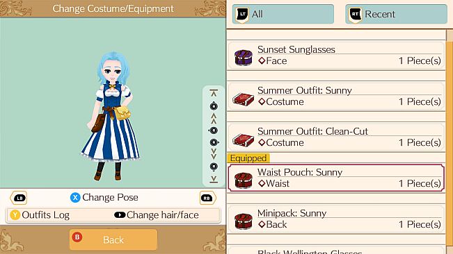 Summer Wear Set - WorldNeverland - Daily Life in the Elnea Kingdom