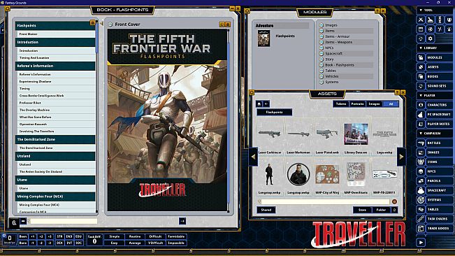 Fantasy Grounds - Traveller - The Fifth Frontier War: Flashpoints