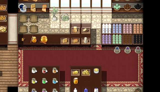 RPG Maker MV - KR Fantasy Market - Grocery Tileset