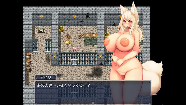 Busty Beast-Ear Airi's Hentai Escape