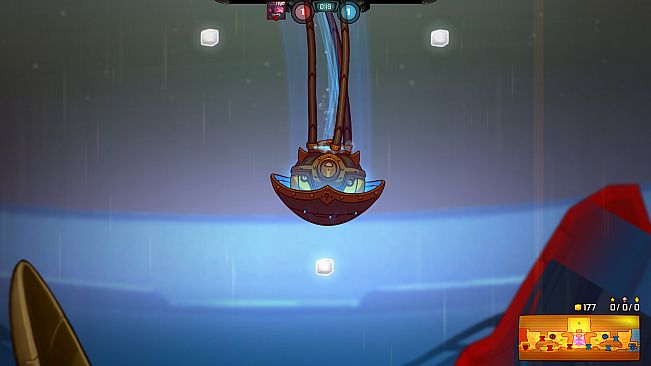 Awesomenauts Droppod - Blue Medusa