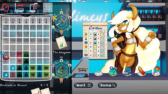 Slime Girl Smoothies - Milkshakes With Lemon