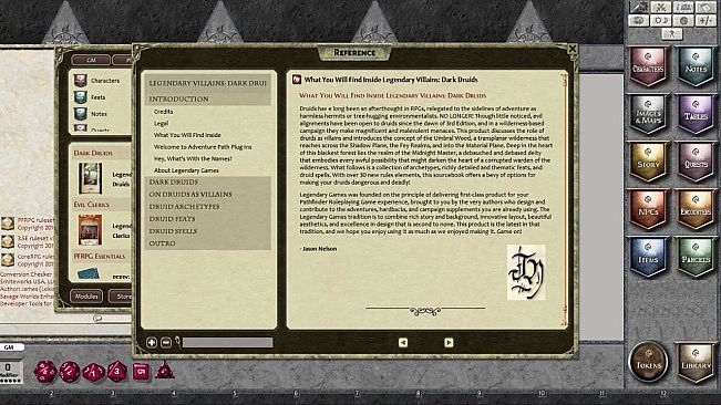Fantasy Grounds - Legendary Villains: Dark Druids