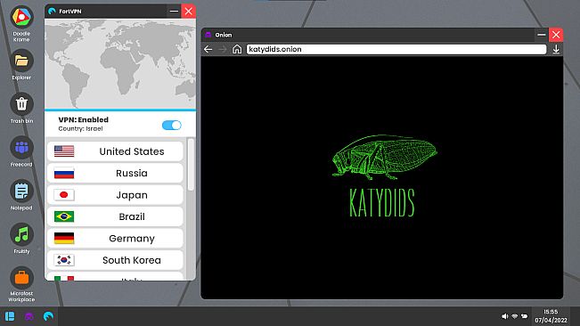 The Katydids Incident