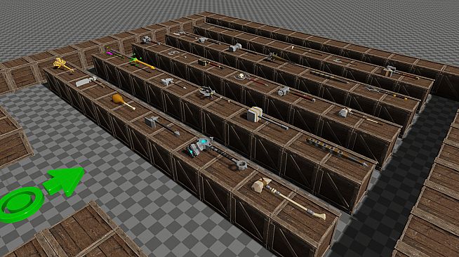 GameGuru MAX Low Poly Gift Kit - Quartermasters Arsenal