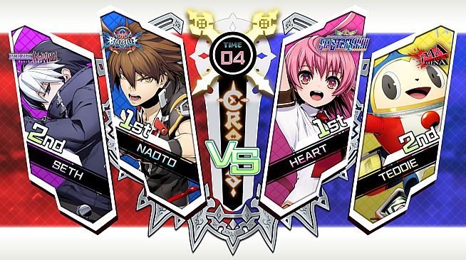 BBTAG DLC Character Pack Vol.7 - Heart/NaotoKurogane/Teddie/Seth