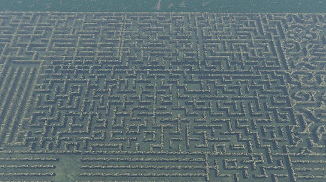 maze to the old castle