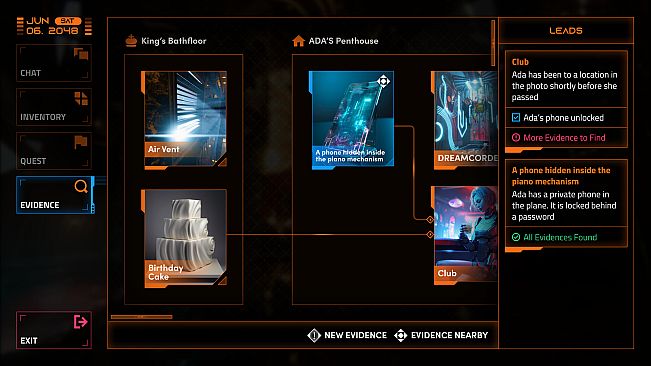 Keyword 2: Nightfall