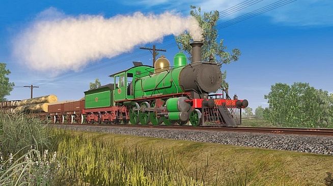 Trainz Plus DLC - Victorian Railways V Class 2 Tone Green