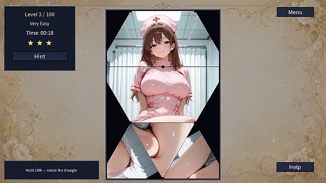 My Naughty Nurse: Hentai Puzzle