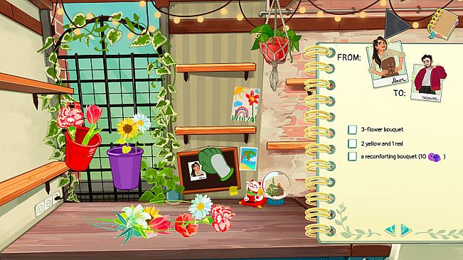 I can offer you Flowers