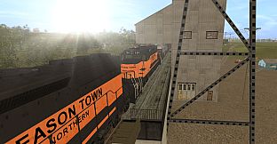 Trainz 2019 DLC: Season Town Northern Rail Road Route
