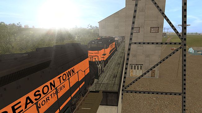 Trainz 2019 DLC: Season Town Northern Rail Road Route