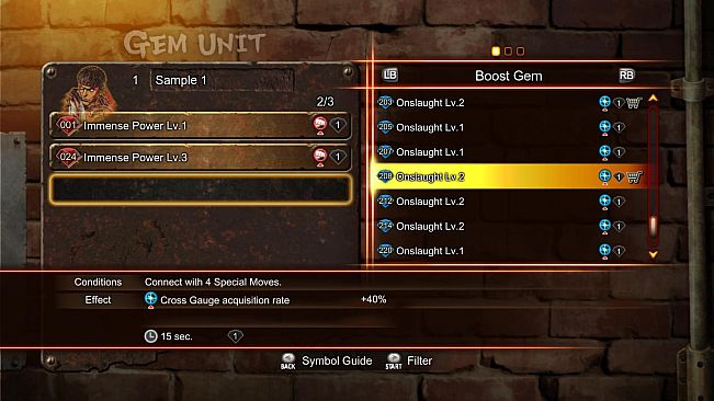 Street Fighter X Tekken: Street Fighter Boost Gem Pack 1