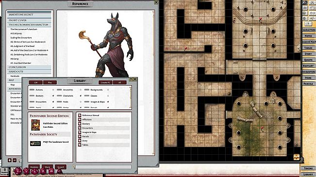 Fantasy Grounds - Pathfinder 2 RPG - Pathfinder Society Quest #1: The Sandstone Secret (PFRPG2)