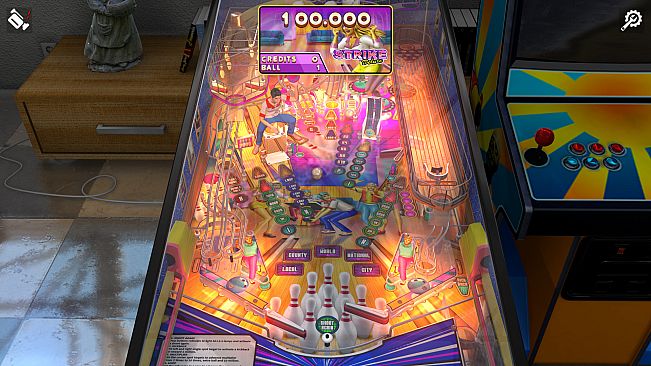 Zaccaria Pinball - Strike Deluxe Pinball Table