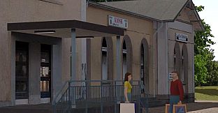 Modellset 1 - Bahnhof, Häuser, Scheunen