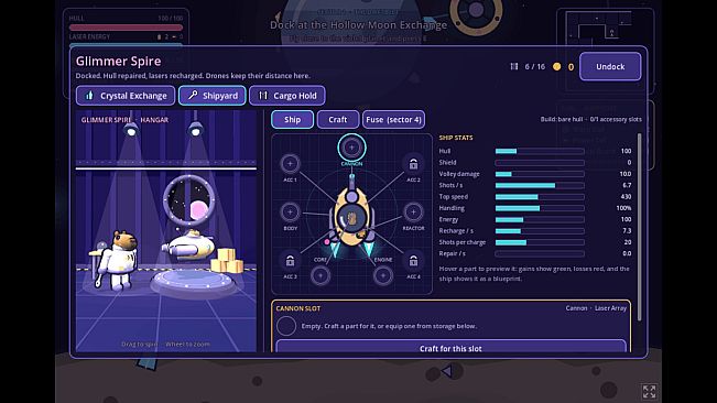 Captain Capy - Roguelike Space Crafter