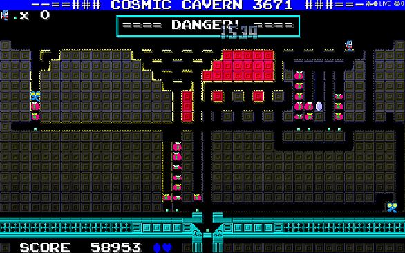 Cosmic Cavern 3671　　宇宙最大の地底最大の作戦
