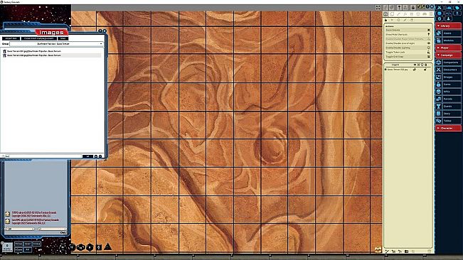 Fantasy Grounds - Starfinder RPG - Flip-Mat - Basic Terrain