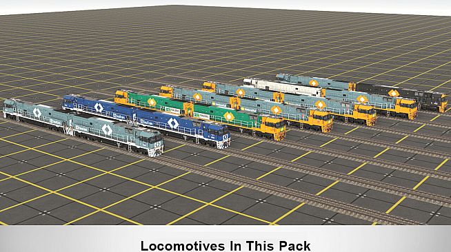 Trainz 2019 DLC - NR Class Locomotive - National Rail Mega Pack