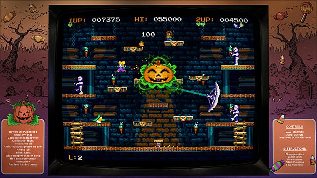 Digital Eclipse Arcade: Candy Creeps