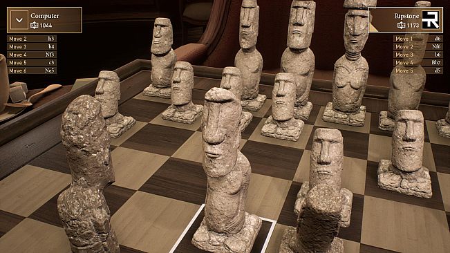 Chess Ultra Easter Island chess set
