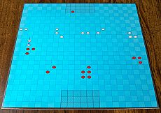 Ukrainian Soccer  ( any two points directed towards the net can score )