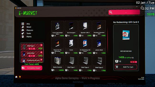 Digital Market Simulator