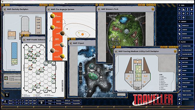Fantasy Grounds - Traveller - Cluster Truck