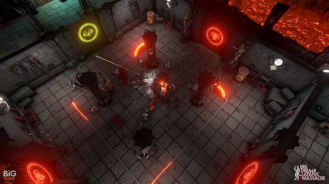 BDSM: Big Drunk Satanic Massacre. Adult Only