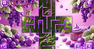 Sweetie Candy Maze: Purple Grape