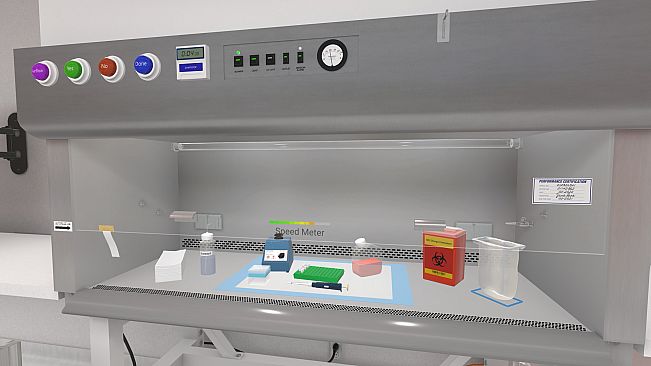 LabTrainingVR: Biosafety Cabinet Edition