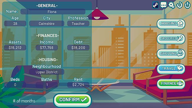 Personal Finance Simulator