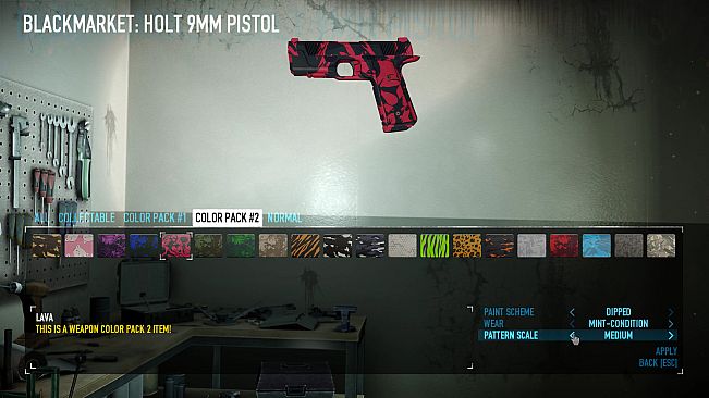 PAYDAY 2: Weapon Color Pack 2