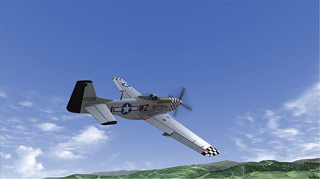 RealFlight Evolution - E-flite P-51D Mustang 1.5m Big Beautiful Doll