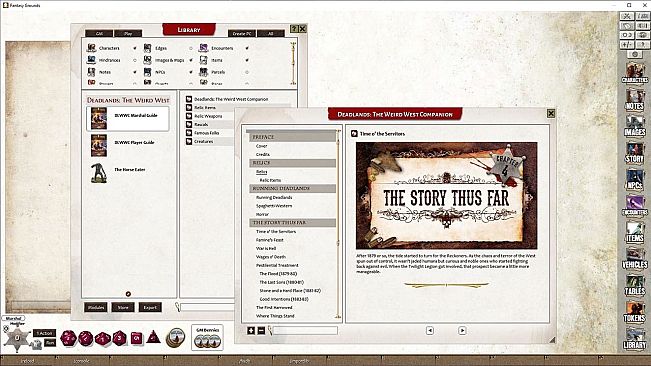 Fantasy Grounds - Deadlands: the Weird West Companion