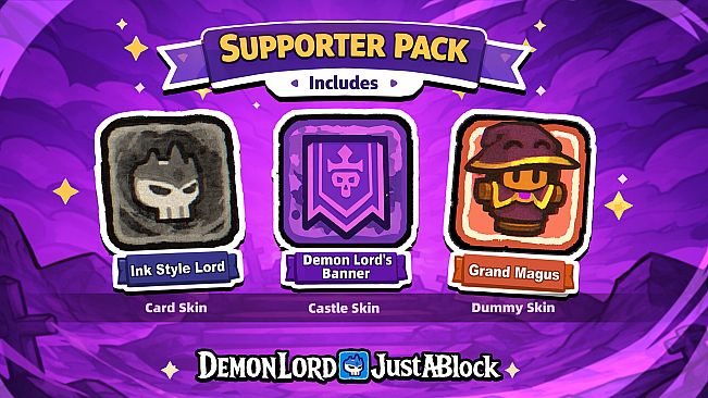 Demon Lord: Just a Block - Supporter Pack