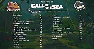 Call of the Sea Art Book