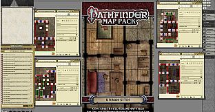 Fantasy Grounds - Pathfinder RPG - Map Pack - Urban Sites