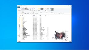 Windows Particle Effect