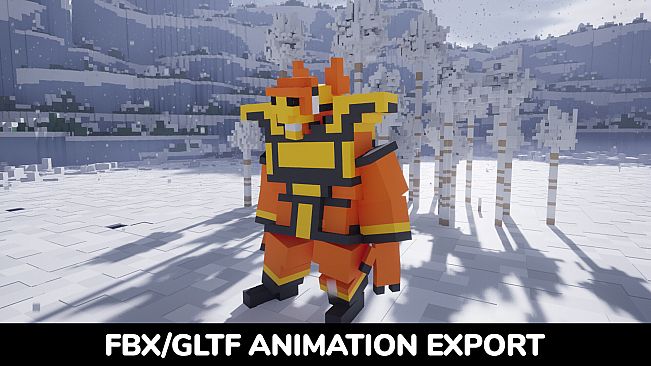Anima Toon :3D Voxel Character Animation