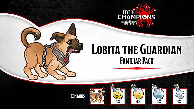 Idle Champions - Lobita the Guardian Familiar Pack