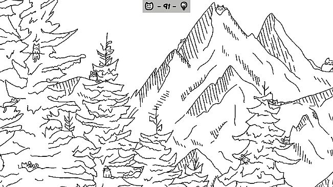 Looking For Cats In a Badly Drawn Forest