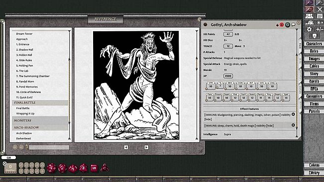 Fantasy Grounds - D&D Classics: The Secret of Spiderhaunt (2e)