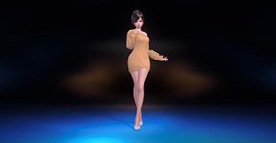 Angel Legion-DLC Off-Shoulder Sweater (Yellow)