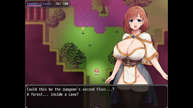 Athena and the Erotic Trap Dungeon Beyond the Forest
